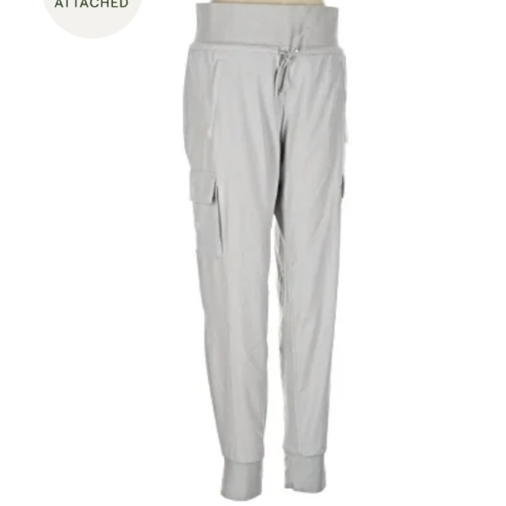 Athleta Galactic Grey Trekkie Jogger 2.0 Pants, Size 14